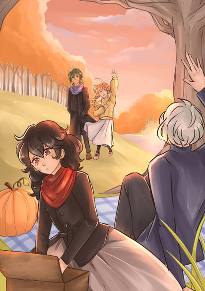 Princess Tutu Seasons Illustration