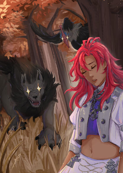 Freed Spirit Illustration